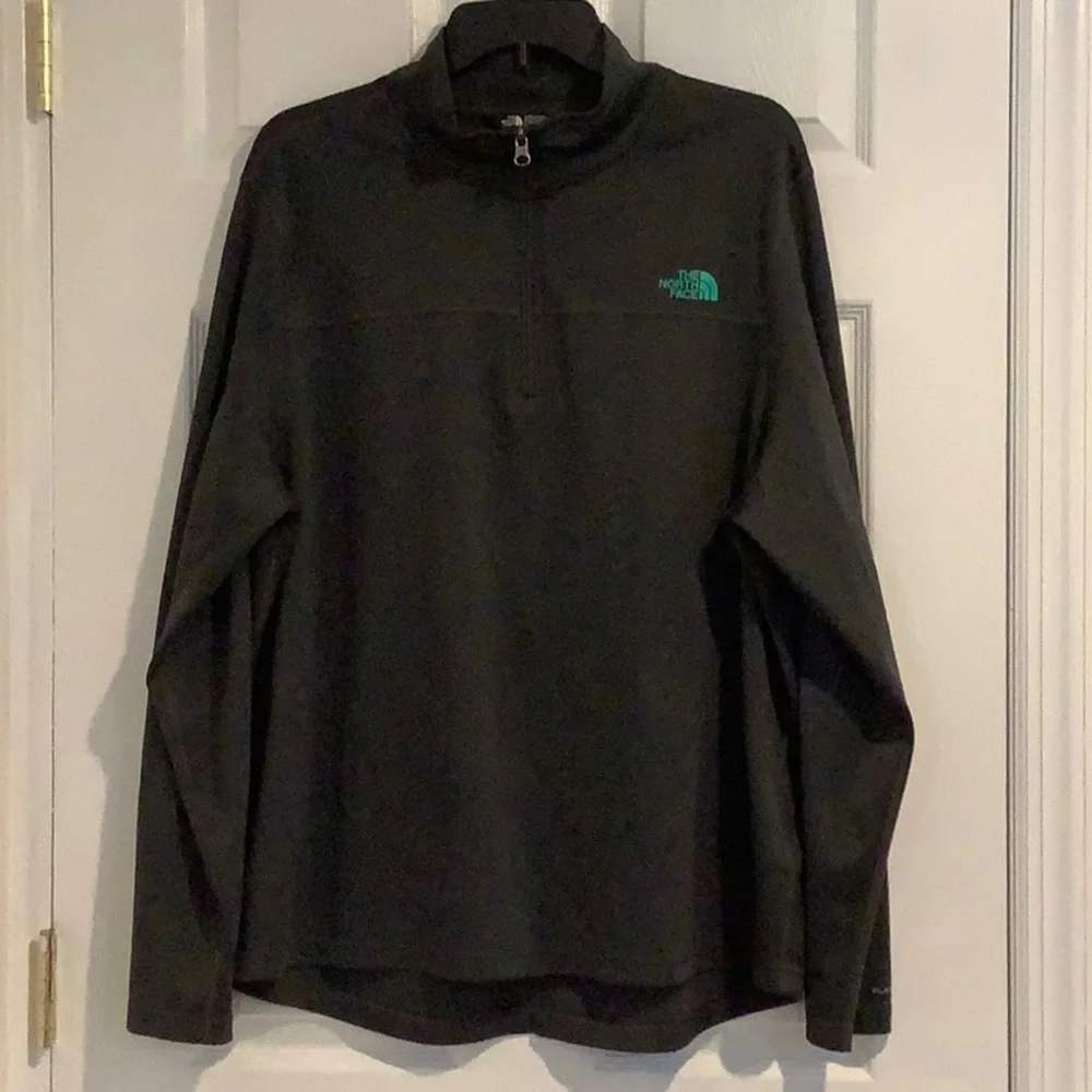 THE NORTH FACE 1/4 Zip Gray Lightweight Gorpcore Flashdry Golf Fall Jacket XL